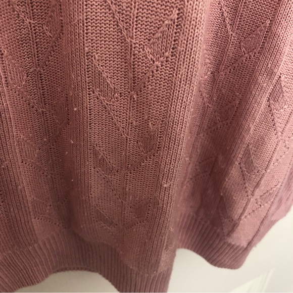 Alfred Dunner Blush Short Sleeve Sweater - Picture 4 of 6